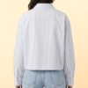 Cyan Pinstripe Shirt