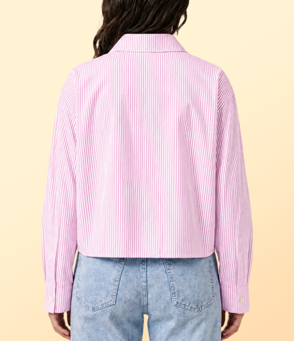 Pink Pinstripe Shirt