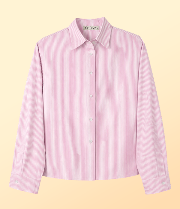 Pink Pinstripe Shirt