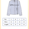 Cyan Pinstripe Shirt