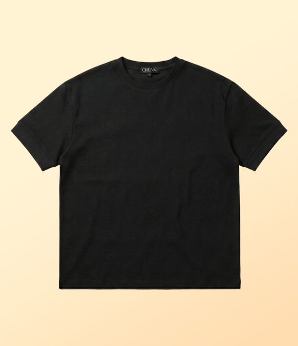 Black Essential Tee
